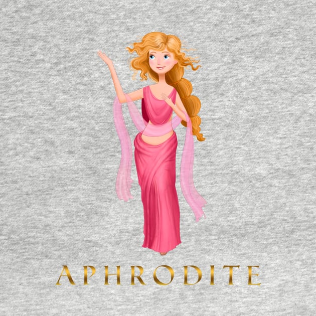 Aphrodite Greek Goddess by SybaDesign